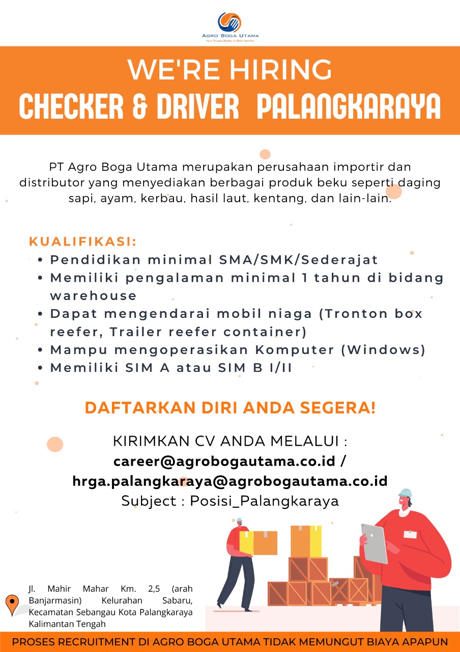 Checker & Driver Palangkaraya